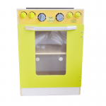 Bucatarie modulara din lemn de joaca copii cu 4 piese interschimbabile-Deluxe Grande Cuisine Modular Wooden Play Kitchen Acooltoy 